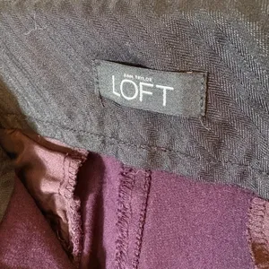 LOFT Purple Boot Cut Trousers‎ Dress Pants Women's Size 10 thumbnail 7