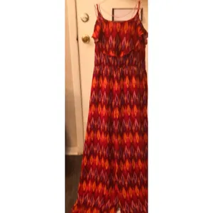 Hot Swag Multi-Color Keyhole Back Jumpsuit M Dopamine Boho Coconut Girl Prints thumbnail 4