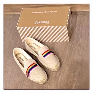 Anthropologie/Soludos Traditional Handcrafted Espadrilles Brand New in Box Sz 8 thumbnail 3