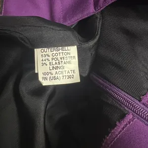 Zara Basic Women's‎ Purple Mini Skirt with Zipper Pockets Size Medium thumbnail 3