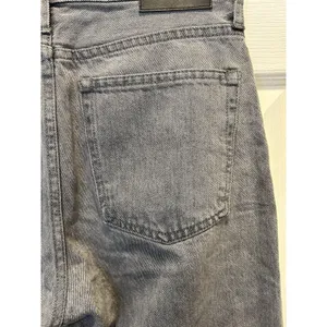 Everlane The 90s Cheeky Jean Organic Cotton Grey Washed‎ Crop Size 27 High Rise thumbnail 7