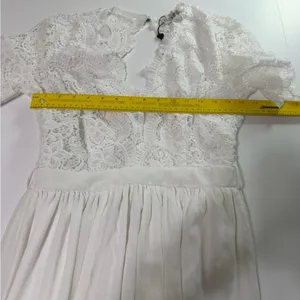 Club L London White Lace Detail Dress thumbnail 6