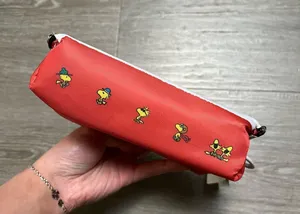 snoopy peanuts makeup case mini bag clutch Red thumbnail 5