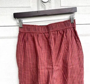 Sundry Evereve Womens Pants Stripe Summer Lounge Trousers Cotton Pockets Small thumbnail 5