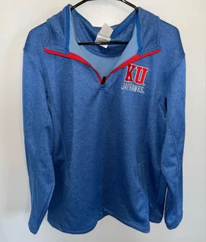 Rivalry Threads KU Jayhawks Quarter Zip University College thumbnail 1