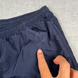 Lauren Ralph Lauren Pants Womens M Petite Blue Nylon Track Elastic Waist Pockets thumbnail 8