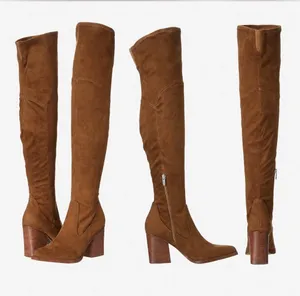 Marc Fisher Meyana Tan Over-the-Knee Boots 9.5M Retail $189 thumbnail 1