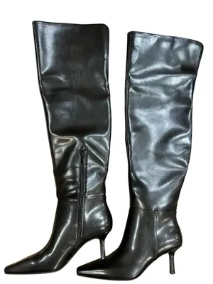 I.N.C. International Concepts Jackston Over-the-Knee Boots Black Size 8 NWOT thumbnail 3