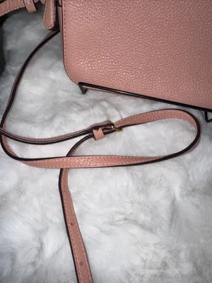 Coach Pebbled Leather Crossbody in Blush Pink thumbnail 3