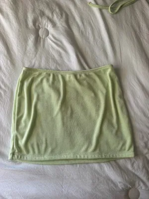 Edikted Women’s Keke Mini Skirt Lime (part of a Set) !!Top Listed on my account!! thumbnail 6