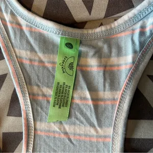 Honeydew‎ Intimates Super Soft Ribbed Light Blue Striped Scoop Neck Tank Top S thumbnail 9
