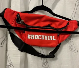 HBCUGIRL Fanny pack Red thumbnail 1