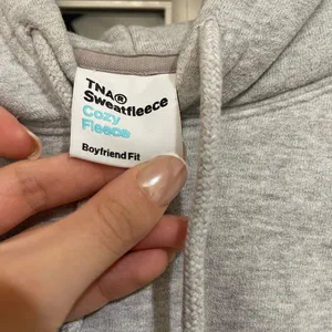 Aritzia TNA Gray Hoodie and Sweatpants Set thumbnail 5