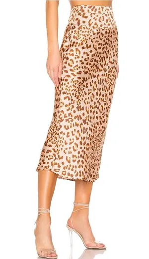 Leopard Midi Skirt thumbnail 2