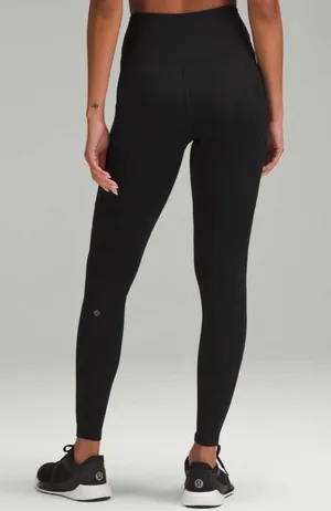Lululemon Fast and Free High-Rise Fleece Tight 28" *Pockets thumbnail 1