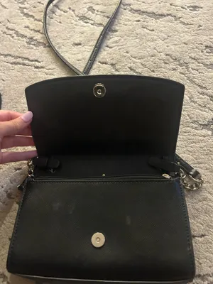 Kate Spade Crossbody Purse Leather Black thumbnail 5