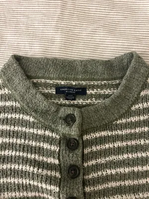 Striped American Eagle Sweater thumbnail 3