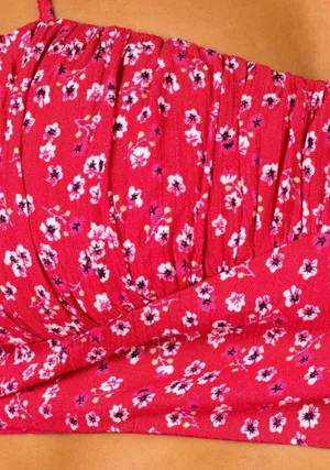 Princess Polly Carly Set in Red thumbnail 6