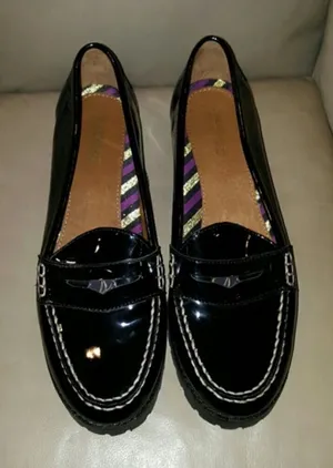 Sperry Black Patent loafers with Cushioned Sole and Slip-On Design thumbnail 1