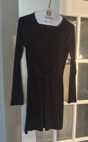 Black Knit Aerie Dress thumbnail 1