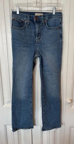 Madewell Cali‎ Demi Boot Jeans Size 26 thumbnail 1