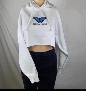 Butterfly hoodie White Size M thumbnail 4