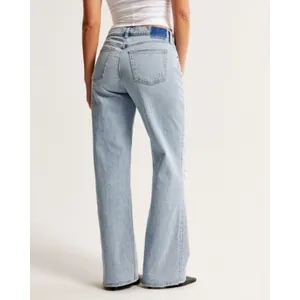 Abercrombie & Fitch The Baggy Low Rise Curve Love Jeans Size 27 thumbnail 2