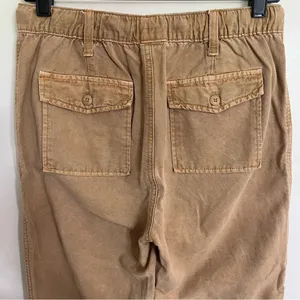 Aerie Women's‎ Cargo Jogger Pants Size XS Tan Beige Casual Drawstring Oversized thumbnail 12