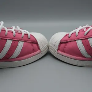 Adidas Superstar Shoes Size 5 Pink White Shell Toe Leather Sneakers IE0863 thumbnail 5