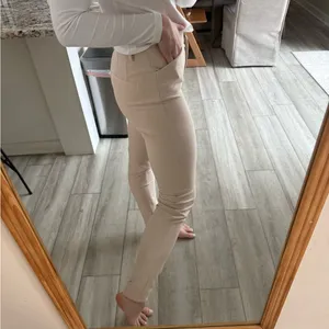 Express Columnist Slim Ankle Pants Beige Stretch Work Office Career Pant Size 6L thumbnail 3