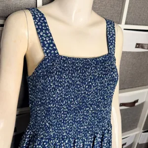 Dokotoo Floral Smocked Sleeveless Jumpsuit Size Large thumbnail 8