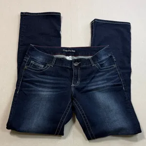 Maurices Midnight Blue Straight Leg Jeans thumbnail 1