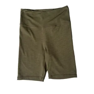 Marine Layer Studio Bike Shorts in Olive S thumbnail 3