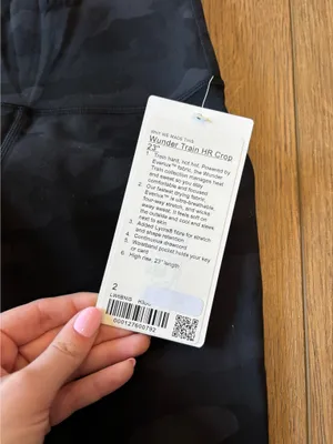Lululemon Black Camo Leggings thumbnail 3
