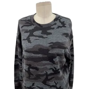 Rails Ramona Sweatshirt Iron Camo Print‎ Gray Black Long Sleeve Size XS thumbnail 4