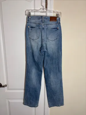 Judy Blue Tummy Control Straight Fit Jeans thumbnail 5