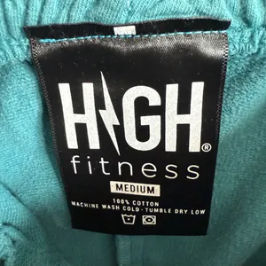 High Fitness, Bolt Sweatpants the color is Teal Size Medium thumbnail 4