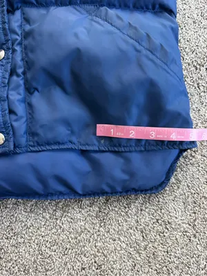 Vintage L.L. Bean Women’s M Blue Goose Down Puffer Vest Made in USA thumbnail 8