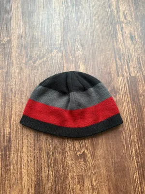 The North Face Banner Beanie Spell Out Logo Knit Gorpcore Skull Hat - One Size thumbnail 2