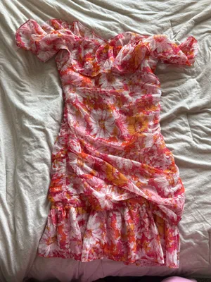 Hello Molly Floral Mini Dress thumbnail 1