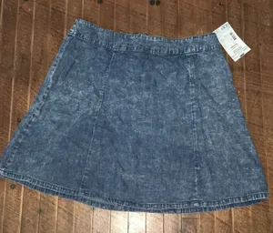Bongo NWT mini denim Y2K acid wash skirt thumbnail 1