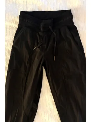EXCELLENT Lululemon Dance Studio Mid Rise Crop 25" Pants Black Activewear 2 thumbnail 3