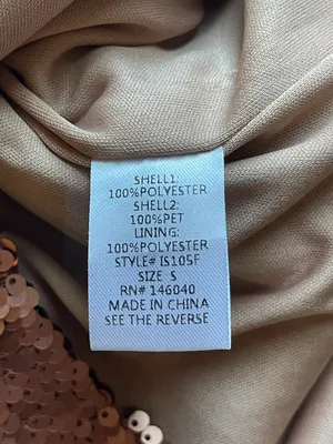 Lulus (NWT) Pop The Bubbly Rose Gold Sequin Mini Skirt Size S thumbnail 4