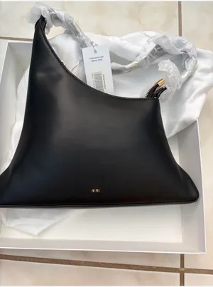 JW Pei black leather Lyra shoulder bag thumbnail 5