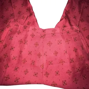 Vintage Tommy Bahama 100% Silk Pants Tropical Women's 8 Wide Leg Floral‎ Resort thumbnail 3