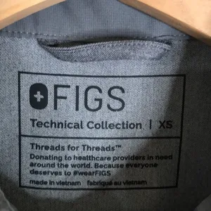 Figs‎ nala short sleeve scrub polo shirt size XS ladies nursing medical thumbnail 5