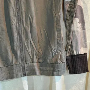 Mystree Camouflage and Mesh Panel Zip-Up Hoodie thumbnail 8