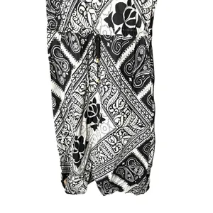 Vintage Y2K Gap Dark Brown Paisley Print Dress Size‎ M thumbnail 3