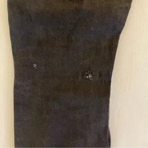 Topshop Moto - Jamie High Rise Skinny Distressed Jeans, Gray/Black, Size 28, EUC thumbnail 11