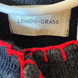Lemon Grass Sequin Christmas Cardigan Sweater Size PS‎ thumbnail 4
